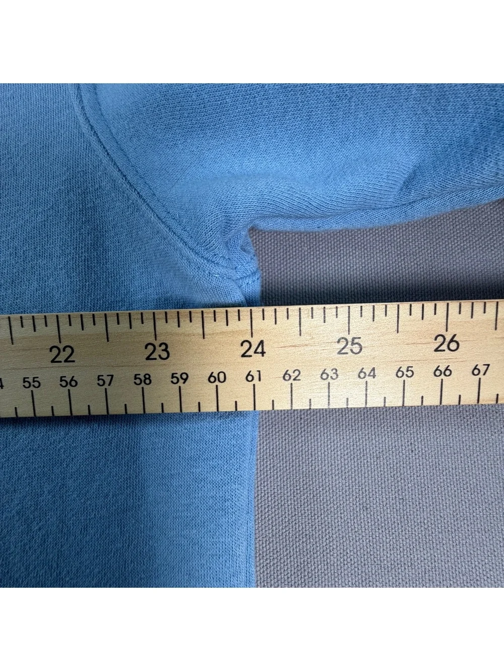 Quiksilver Crewneck Sweatshirt L Light Blue Embroidered Logo Surf Pullover